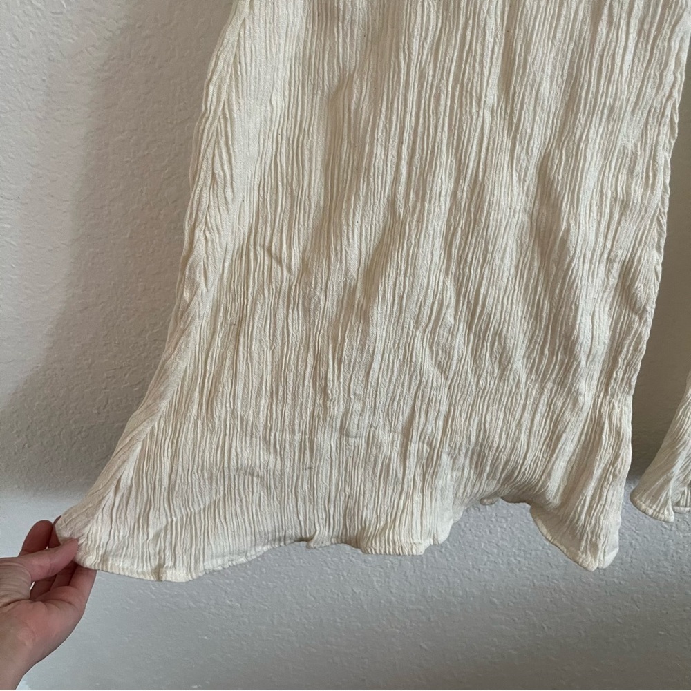Savannah Morrow Eve Cotton Gauze Flared Pant NEW - Picture 8 of 11